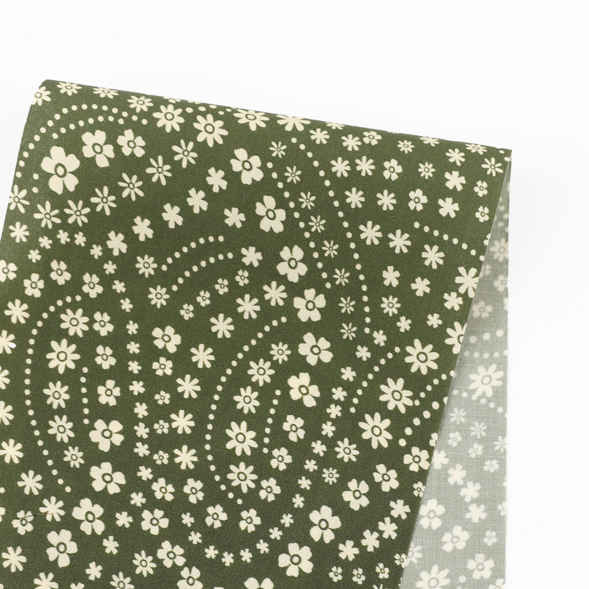 Bandana Floral Cotton Lawn - Grove