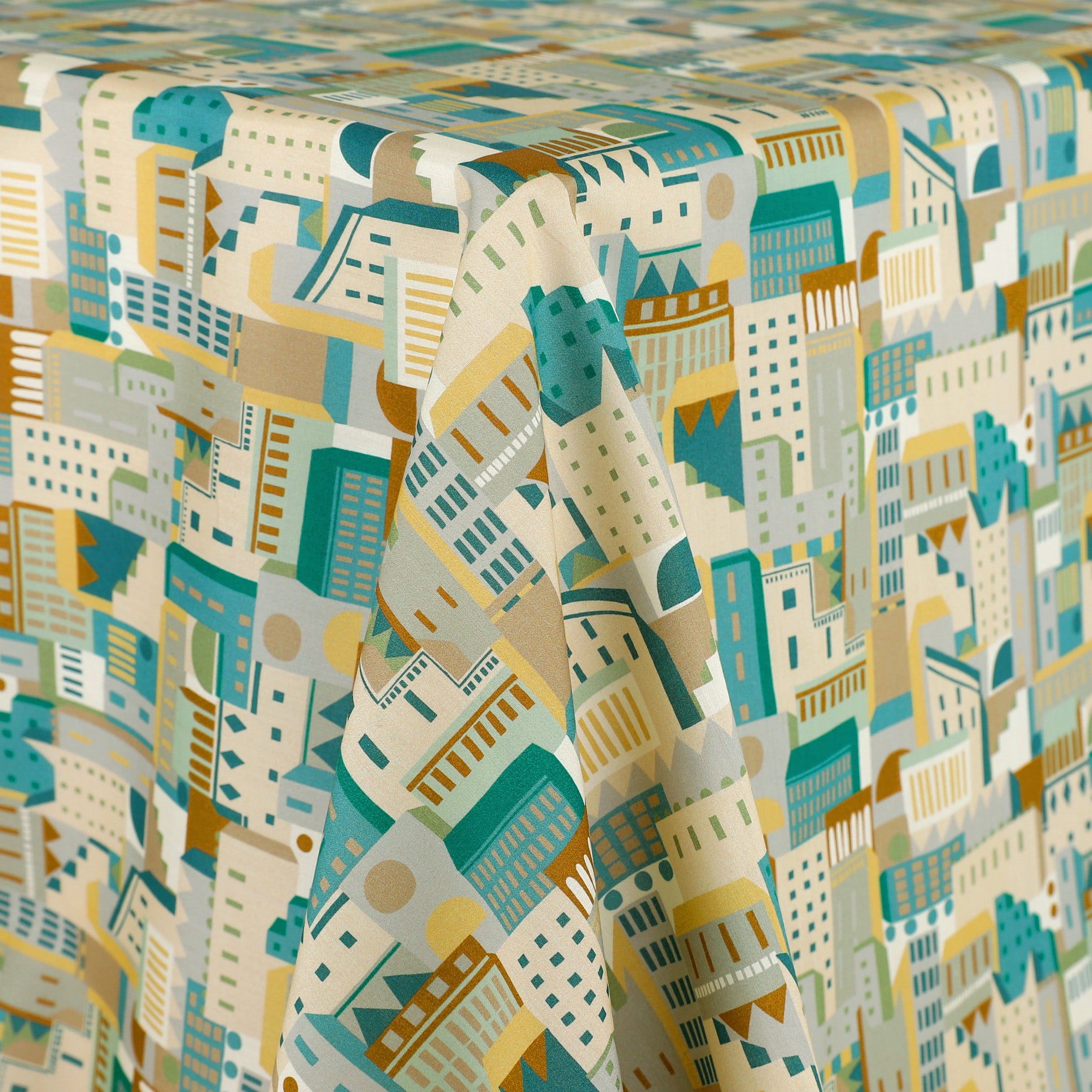 Liberty Tana Lawn - Patchwork Town/B