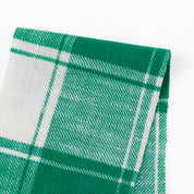 Brushed Plaid Cotton - Emerald