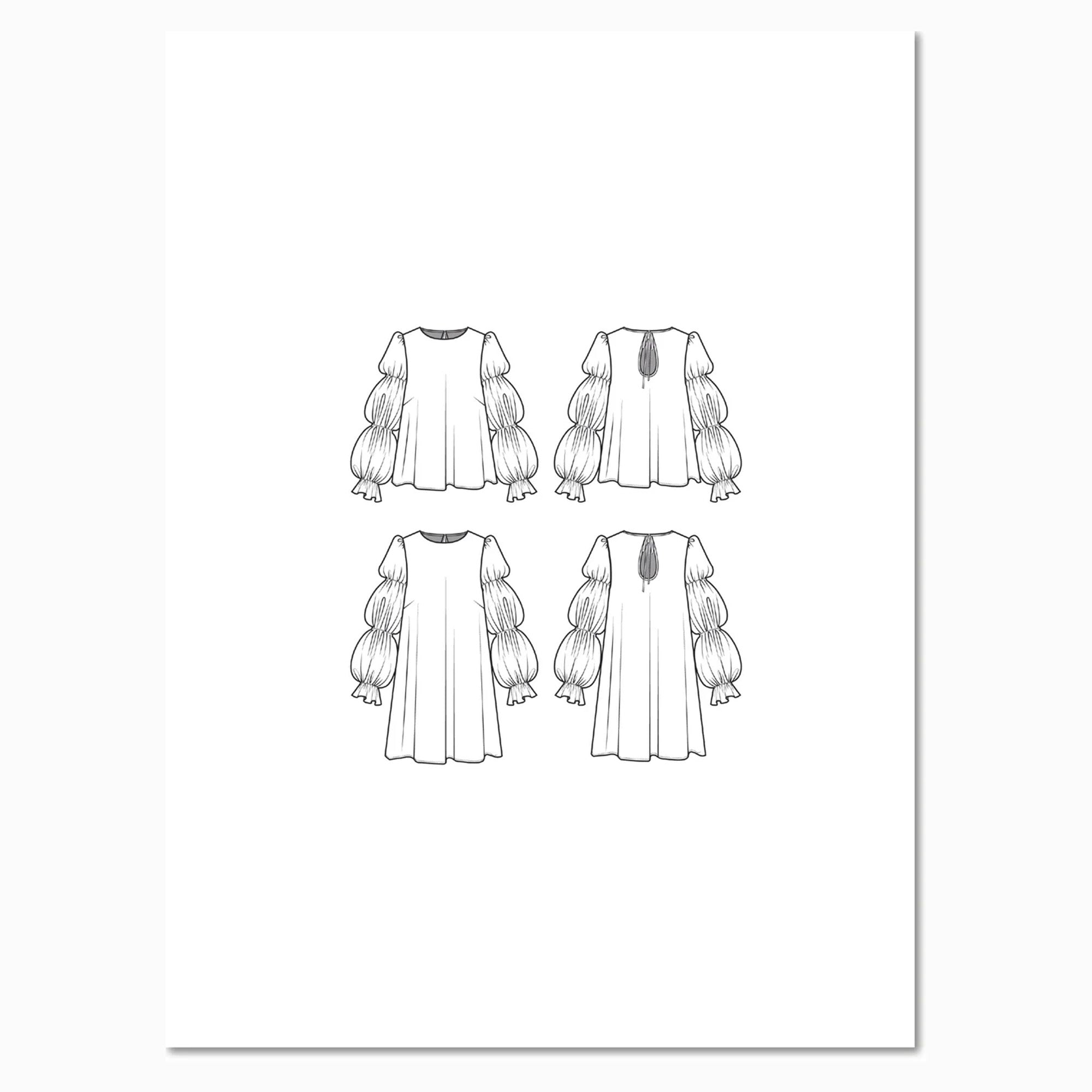 Veronica Tucker - Freya Dress & Blouse/PDF