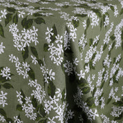 Star Jasmine Floral Linen - Sage