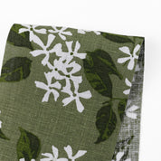 Star Jasmine Floral Linen - Sage