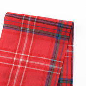 Lightweight Herringbone Cotton - Red Multi
