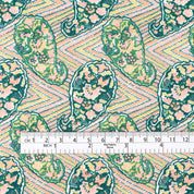 Liberty Organic Tana Lawn - Zig Zag Paisley/C