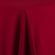 Lyocell / Organic Cotton Stretch Rib - Scarlet