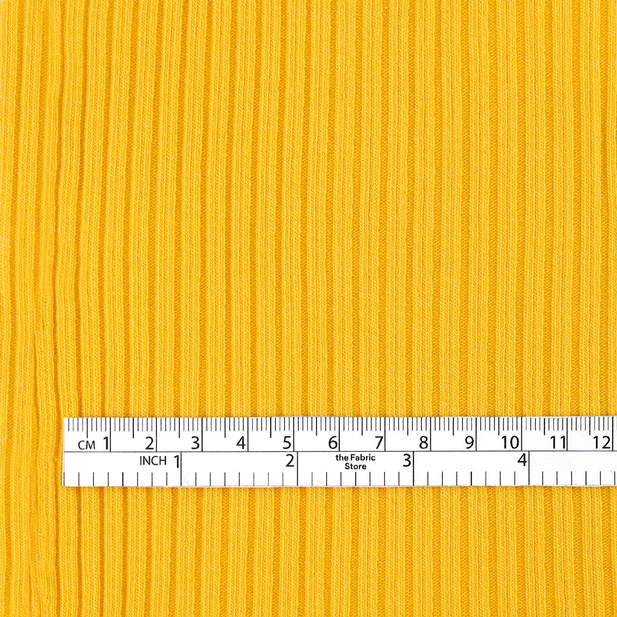 Lyocell / Organic Cotton Stretch Rib - Yolk