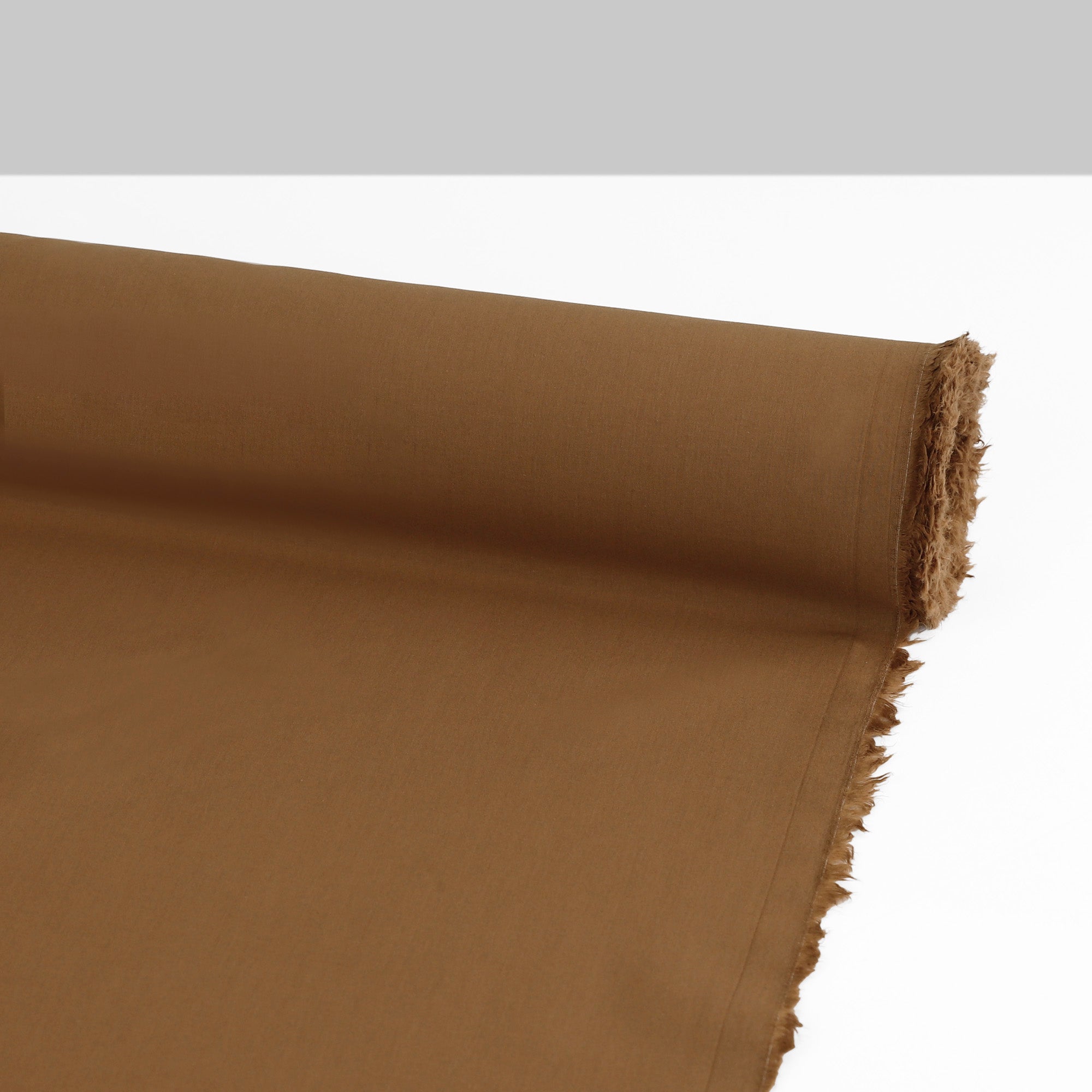 Organic Cotton Poplin - Saddle