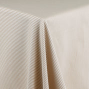 Hickory Stripe Cotton - Crema