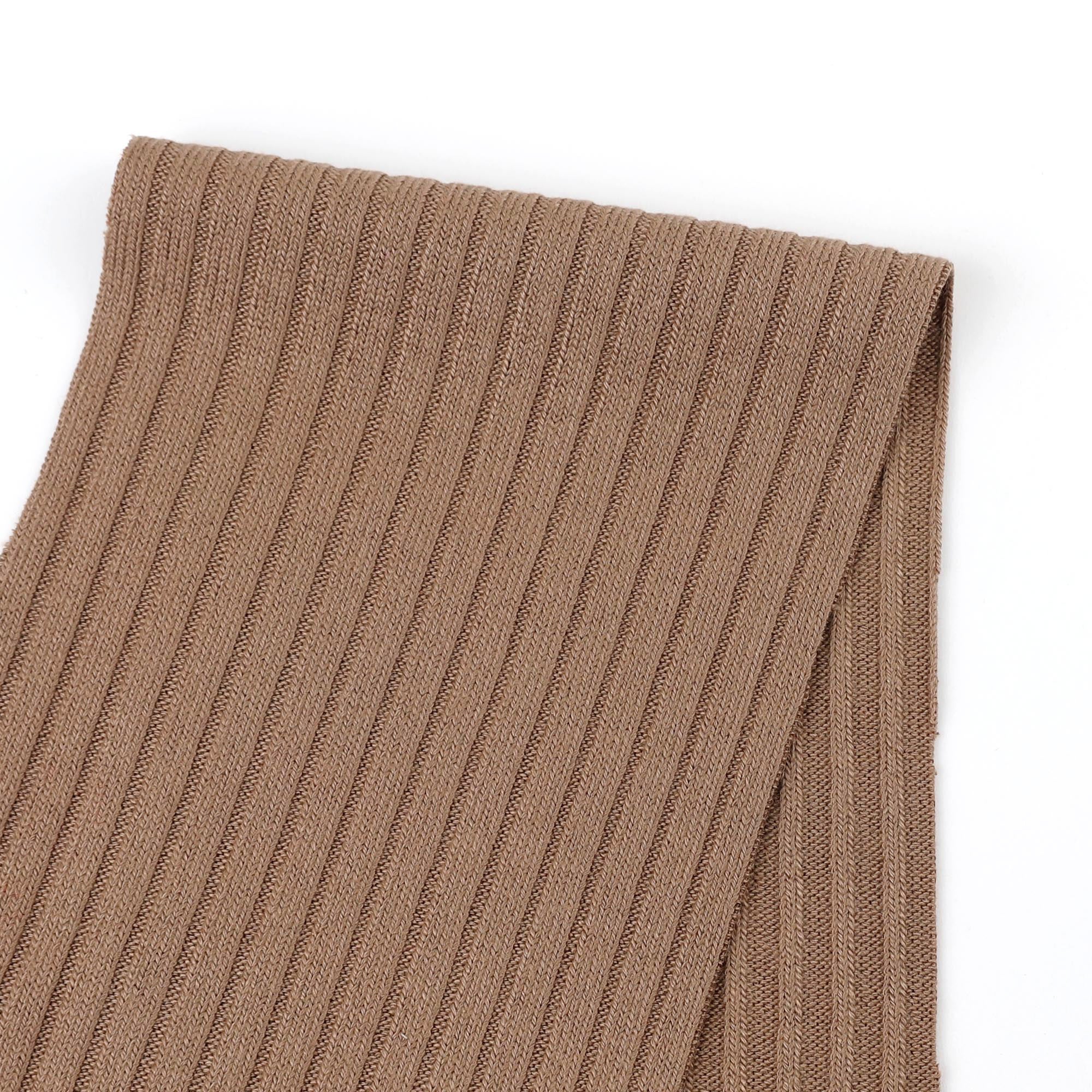 Soft Tencel Stretch Rib - Fawn