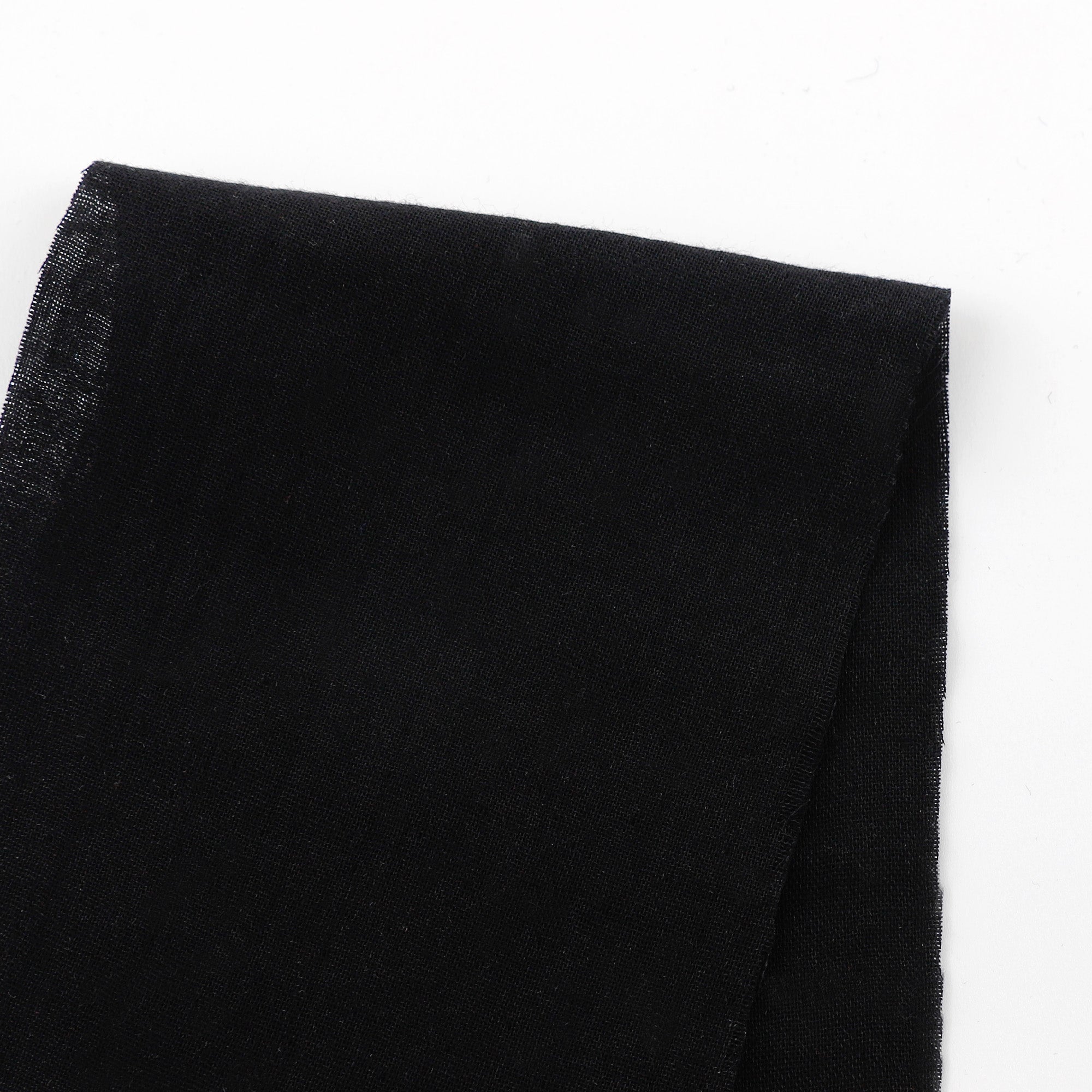 Double Muslin Cotton - Ebony