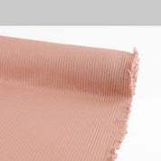 Soft Tencel Stretch Rib - Pink Latte
