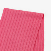 Soft Tencel Stretch Rib - Flamingo