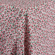 Prairie Floral Stretch Linen/Cotton - Bubblegum