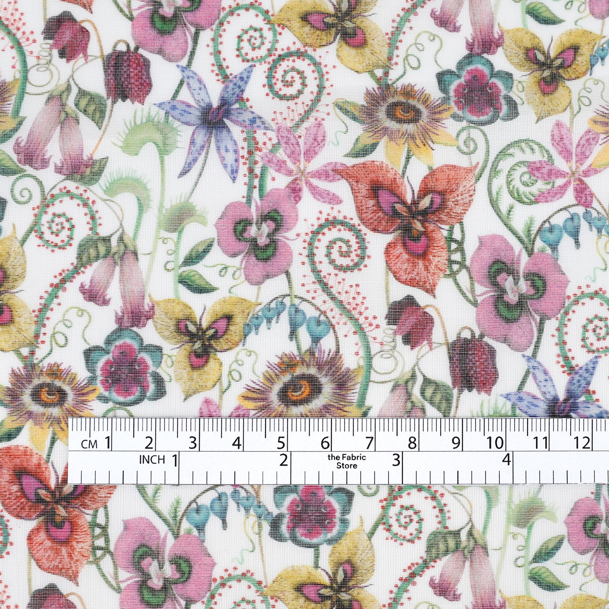 Liberty Chloe Cotton Chiffon - Melantha/X