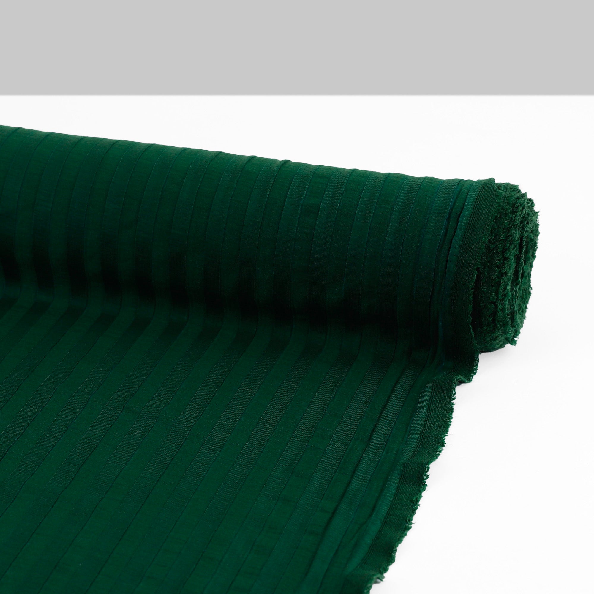 Tencel Stretch Jumbo Rib - Emerald