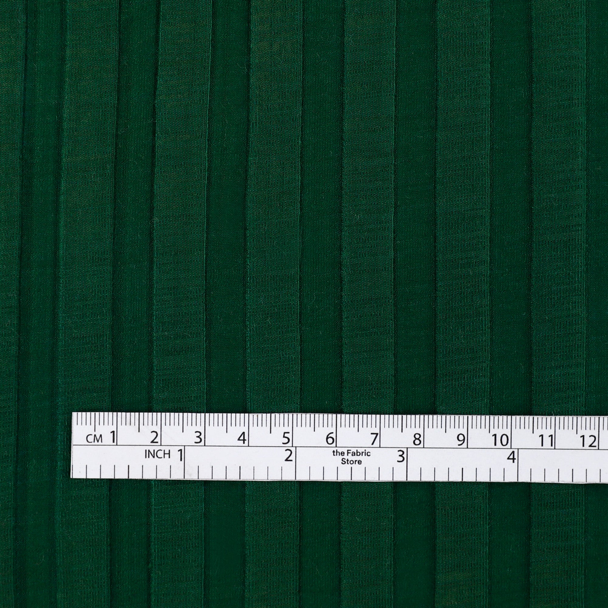 Tencel Stretch Jumbo Rib - Emerald