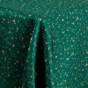 Spring Blooms Silk Satin - Malachite