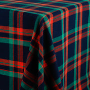 Brushed Cotton Plaid - Black Mix