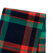 Brushed Cotton Plaid - Black Mix