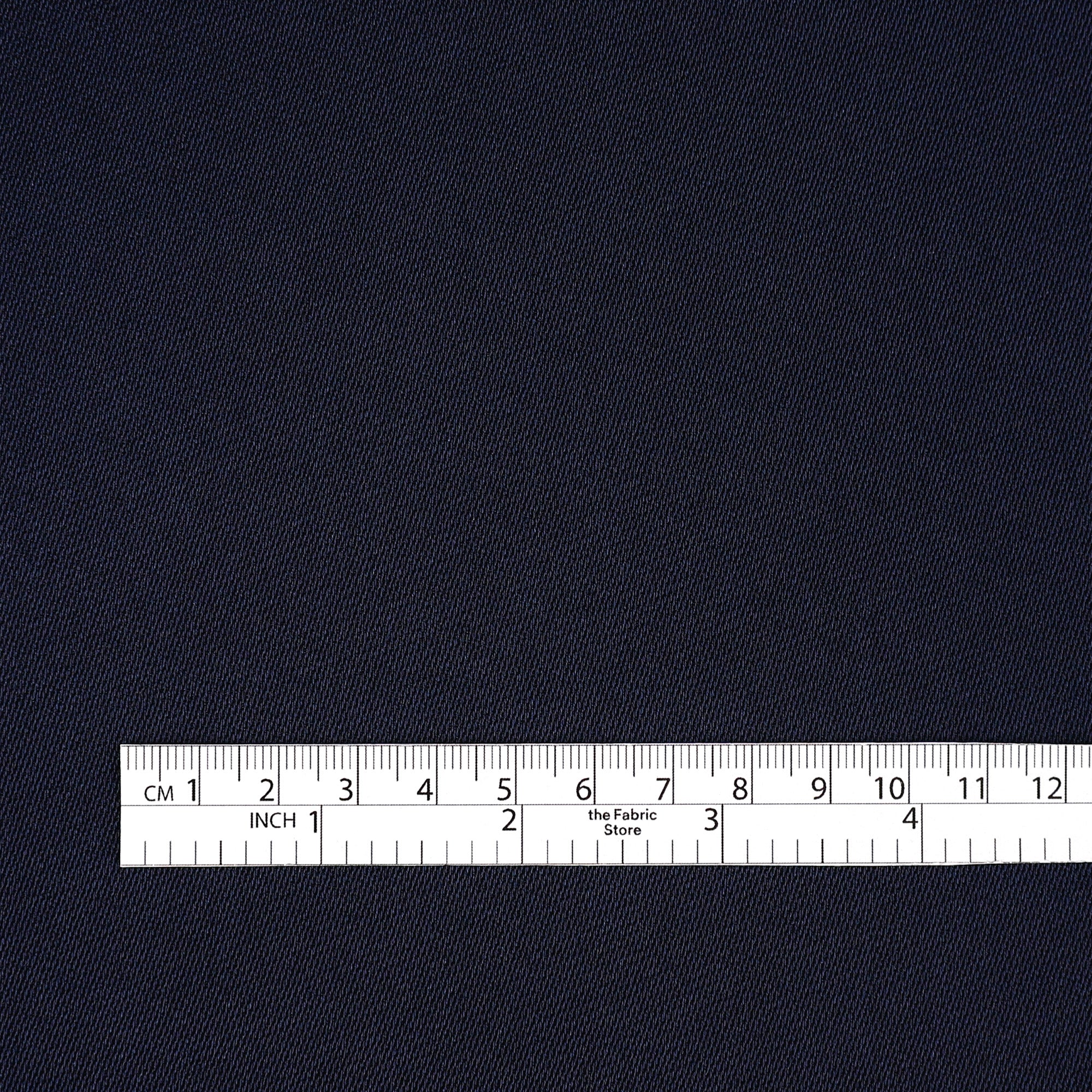 Triacetate Blend Twill - Navy (2nd Grade)