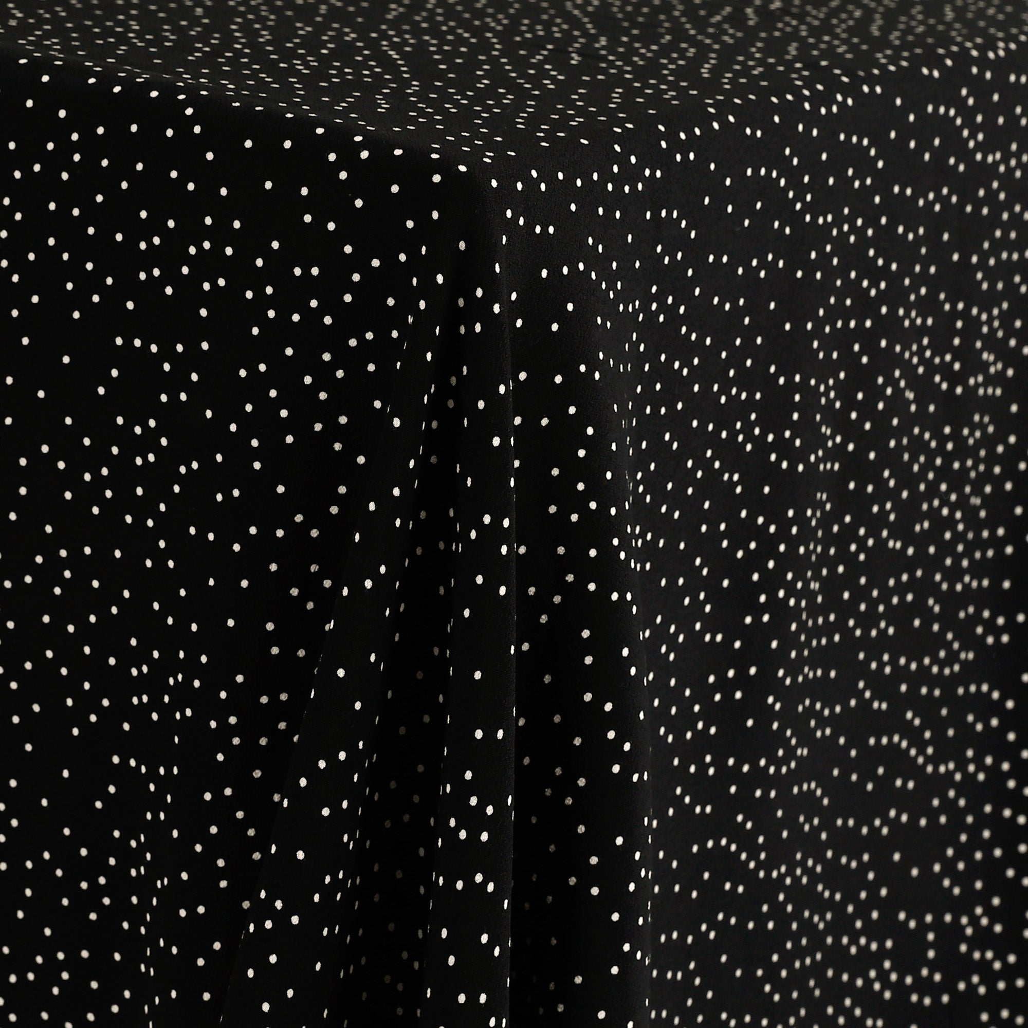 Mini Spots Viscose Crepe - Starlight