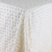 Bold Gingham Seersucker - Vanilla