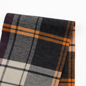 Brushed Cotton Plaid - Grey Mix
