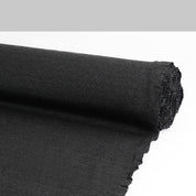 Twill Stretch Knit Coating - Charcoal