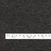 Twill Stretch Knit Coating - Charcoal