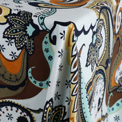 Fine Stretch Corduroy - Paisley Dance
