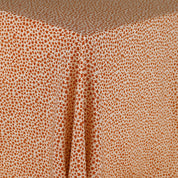 Mini Flowers Crepe De Chine - Ginger