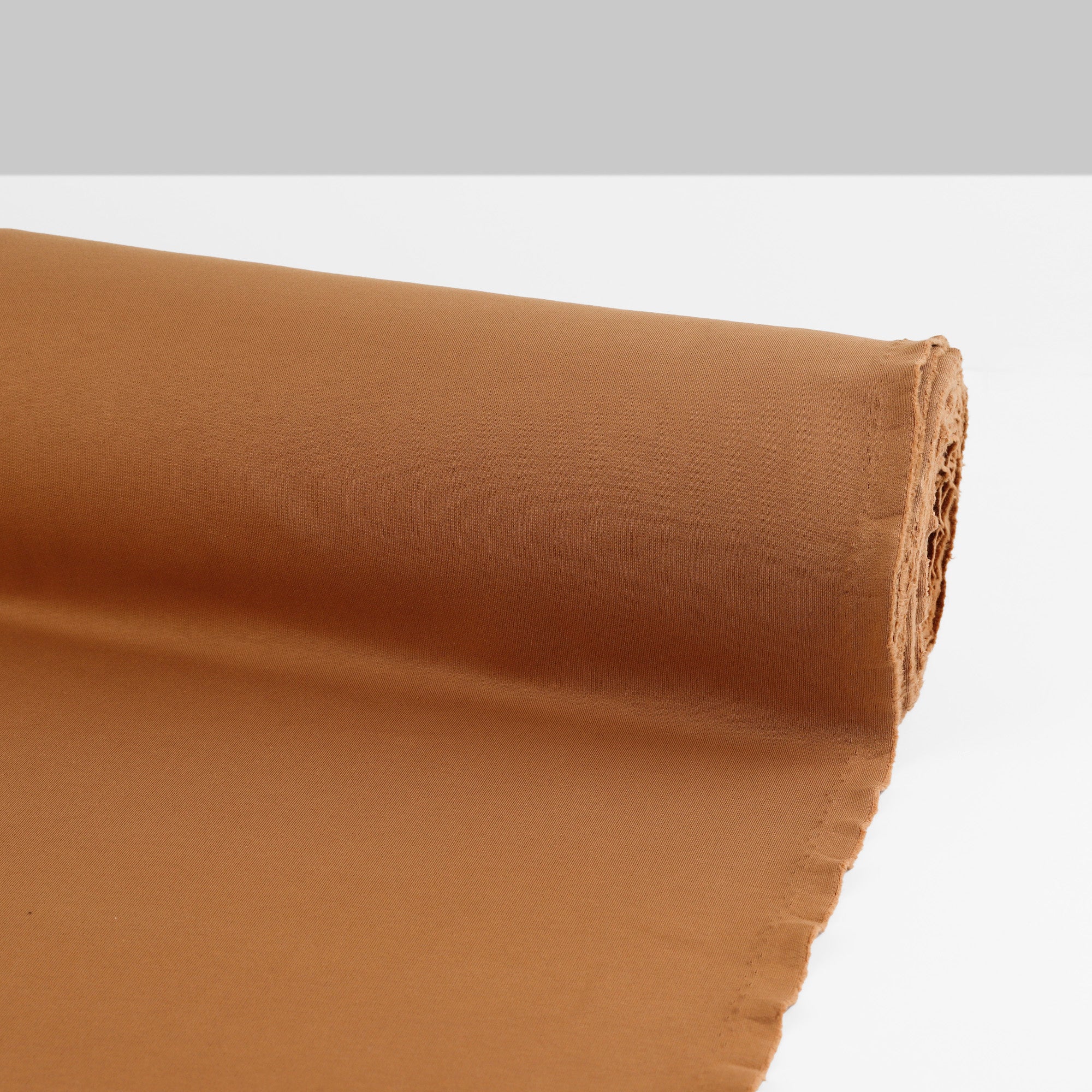 Wide Organic Cotton Sweatshirting - Cookie