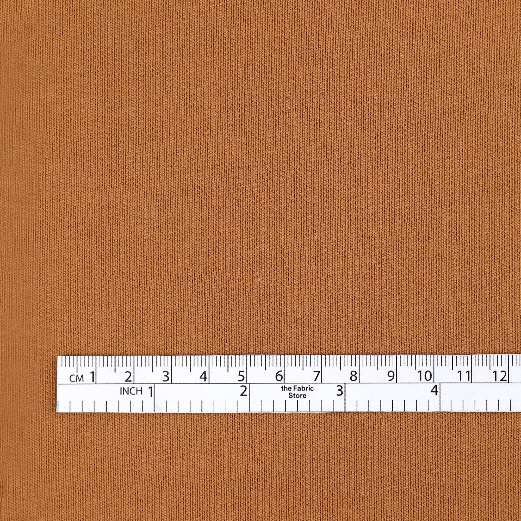 Wide Organic Cotton Sweatshirting - Cookie