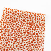 Mini Flowers Crepe De Chine - Ginger