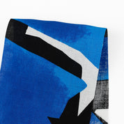 Abstract Shapes Linen - Blue Mix