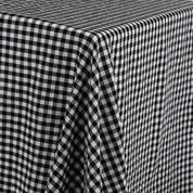 Crinkle Gingham Voile - Classic Black