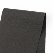 Pure Wool Gabardine Twill - Coal