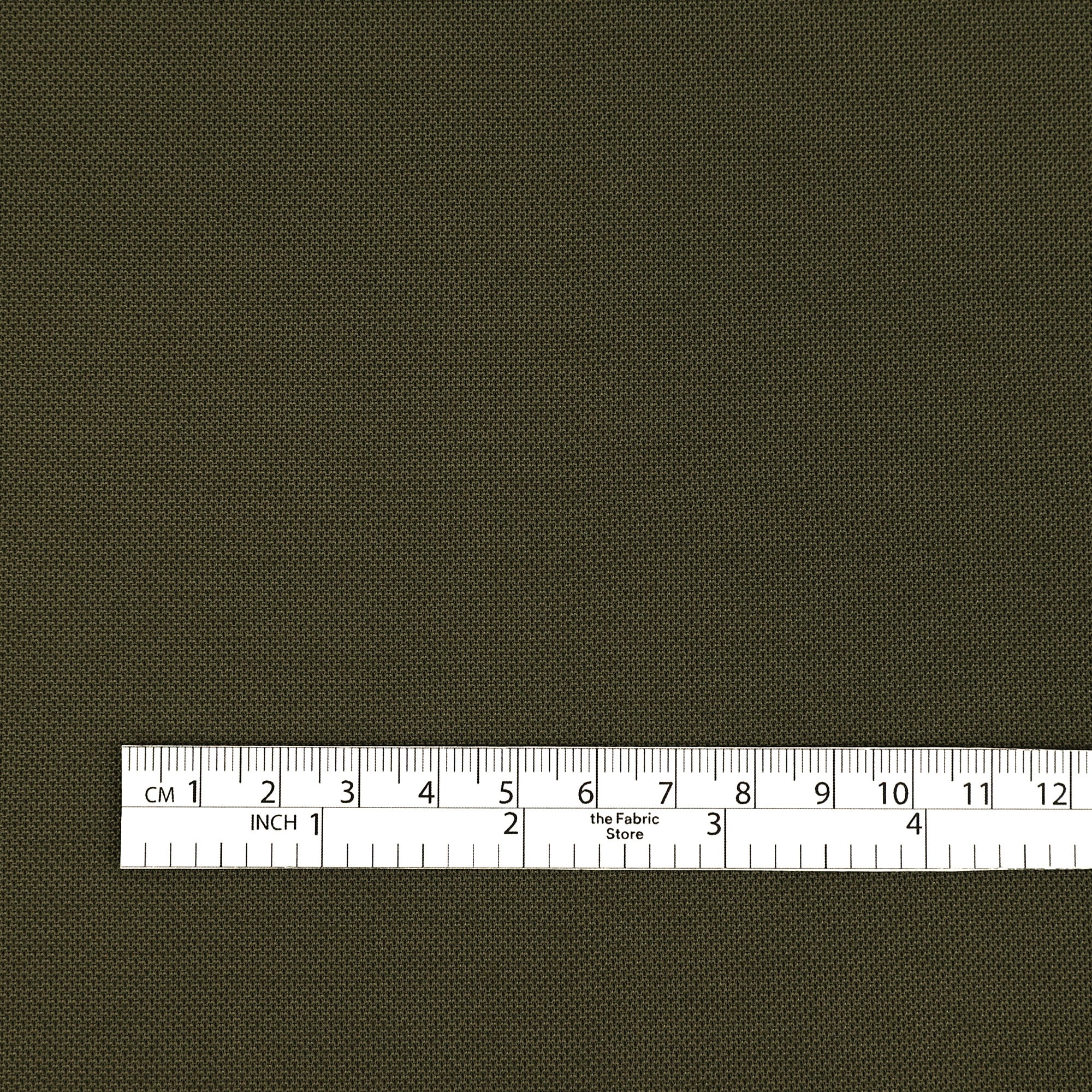 Pique Cotton Blend Knit - Khaki