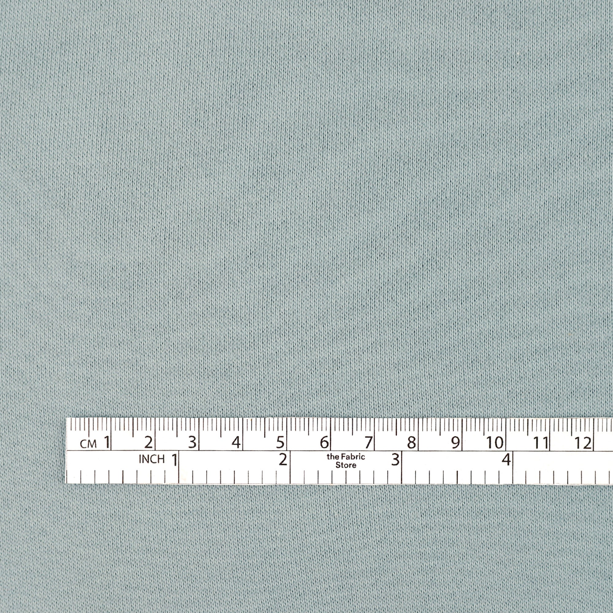Wide Organic Cotton Sweatshirting - Duck Egg