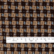 Wool Blend Waffle Tweed - Cookie