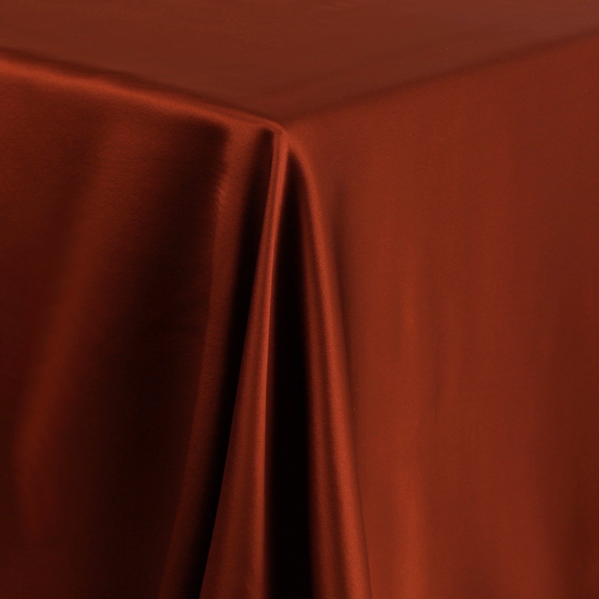 Silk Satin - Burnt Umber