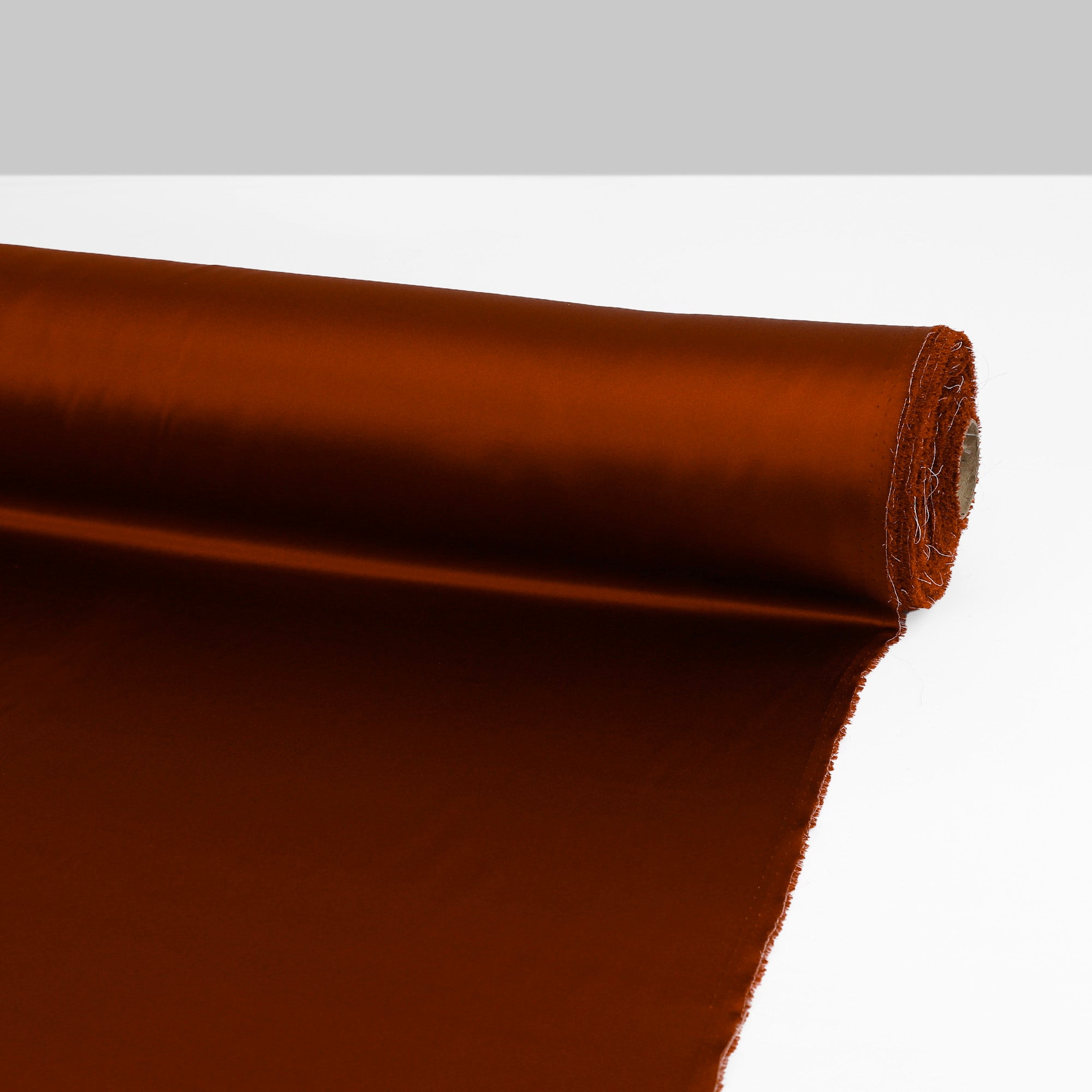 Silk Satin - Burnt Umber