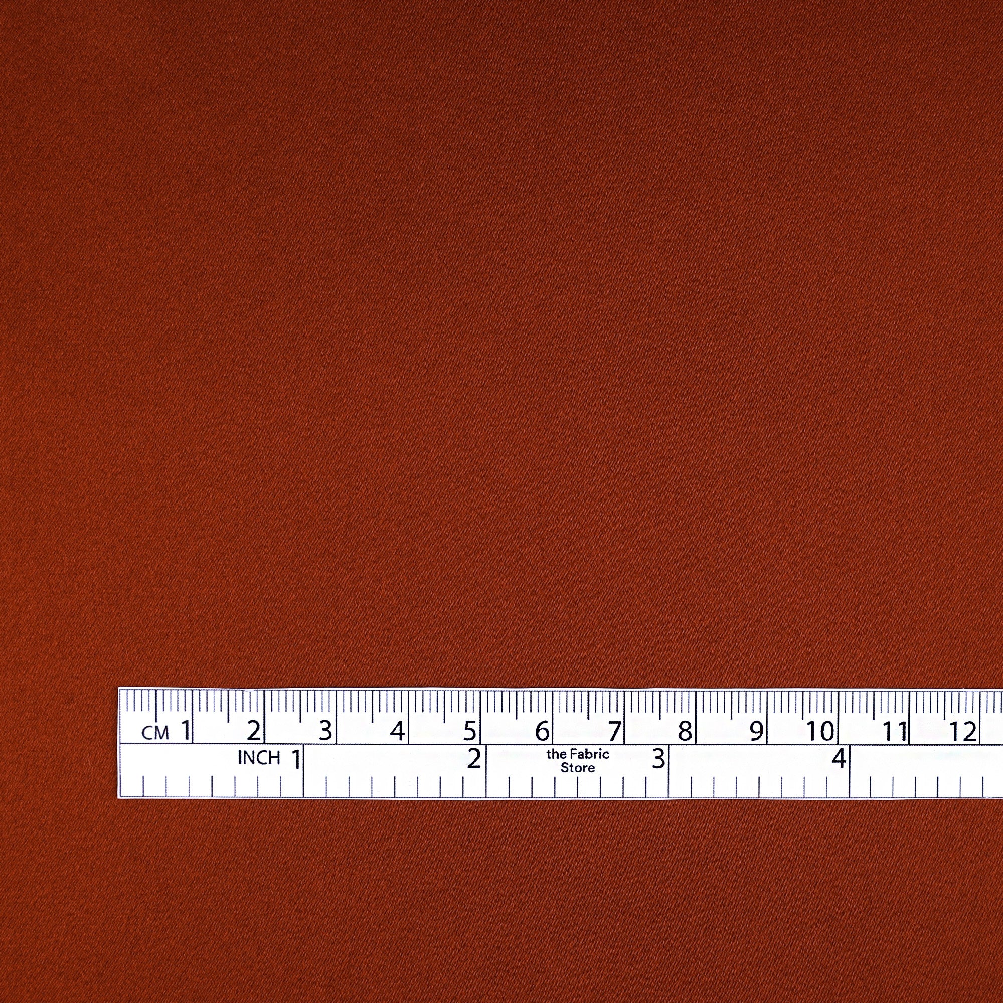 Silk Satin - Burnt Umber