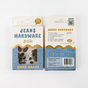 KATM Jeans Hardware Set - Aged Brass