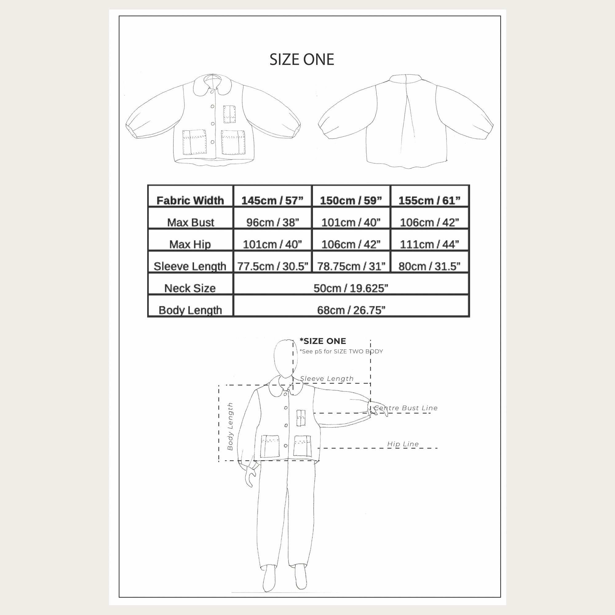 Birgitta Helmersson - ZW Bell Jacket / PDF