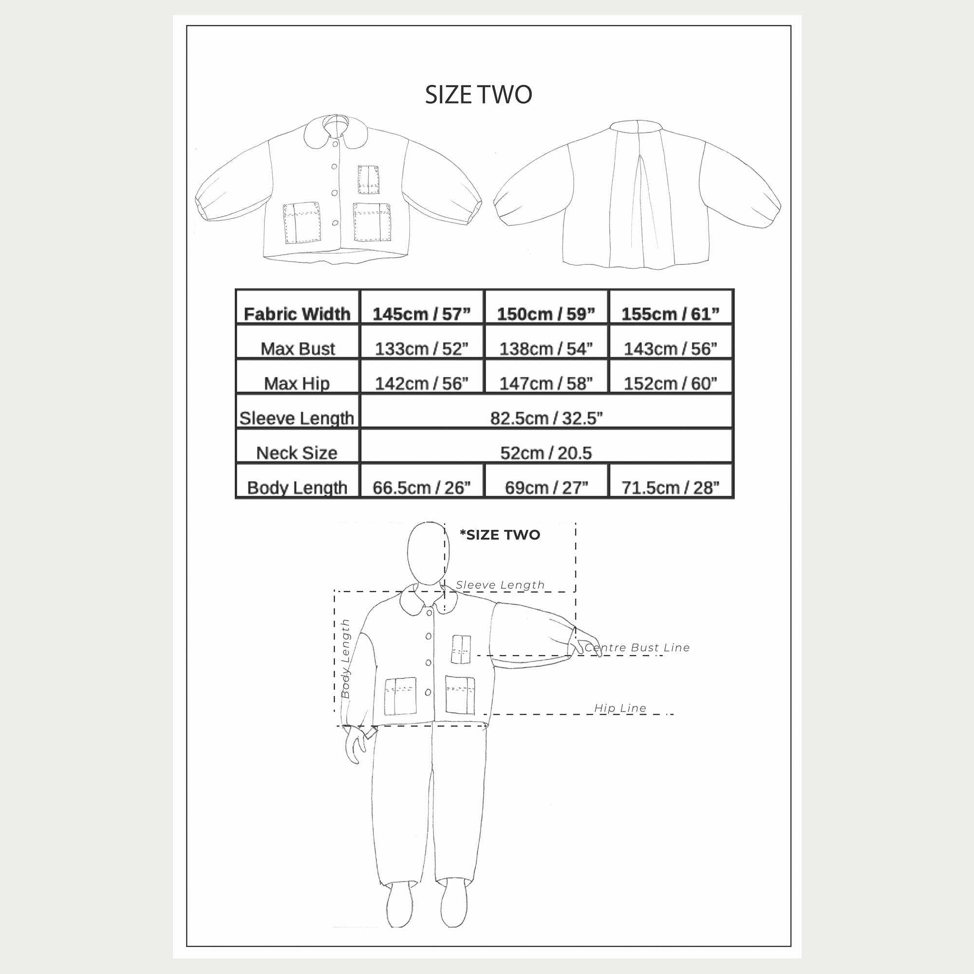 Birgitta Helmersson - ZW Bell Jacket / PDF