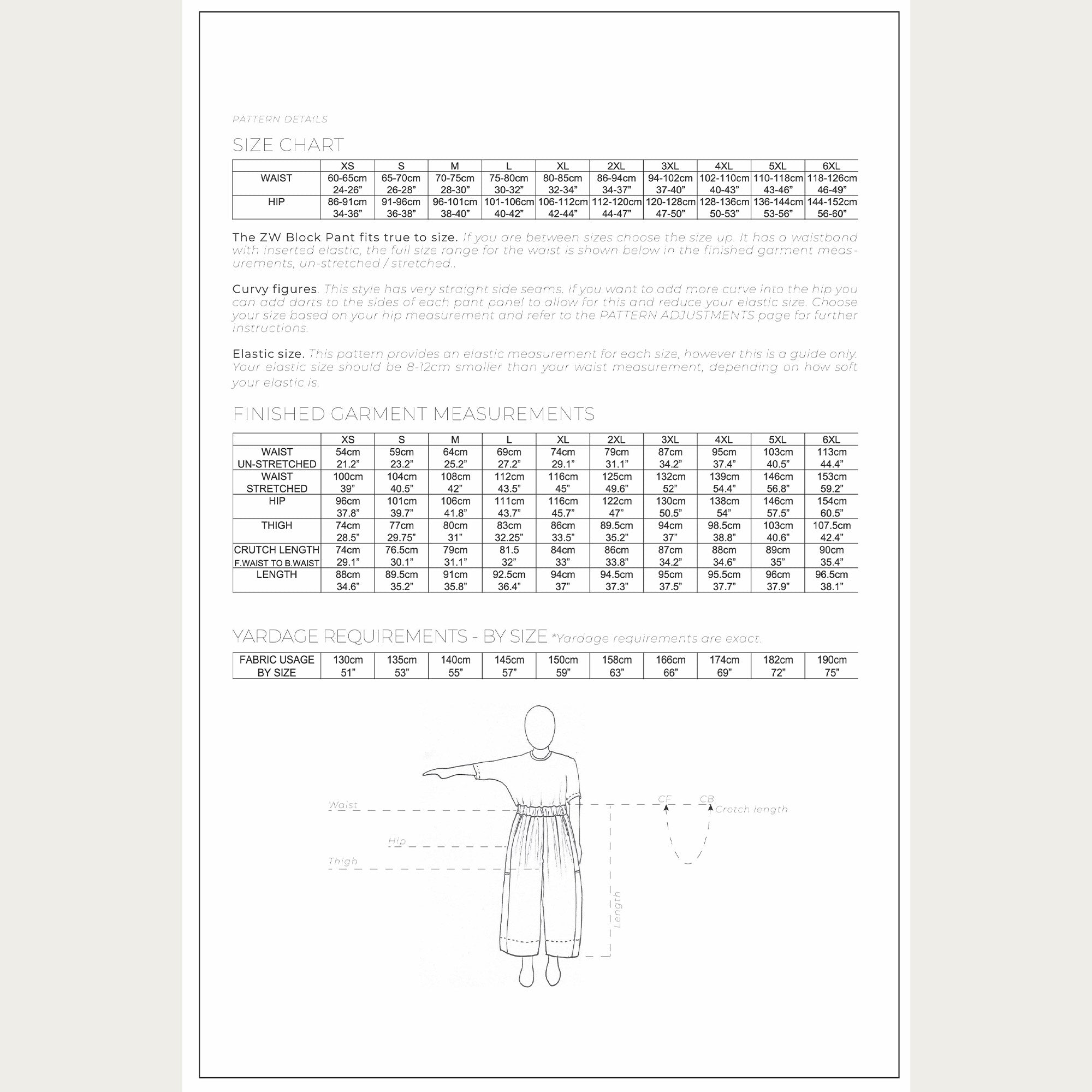 Birgitta Helmersson - ZW Block Pant / PDF