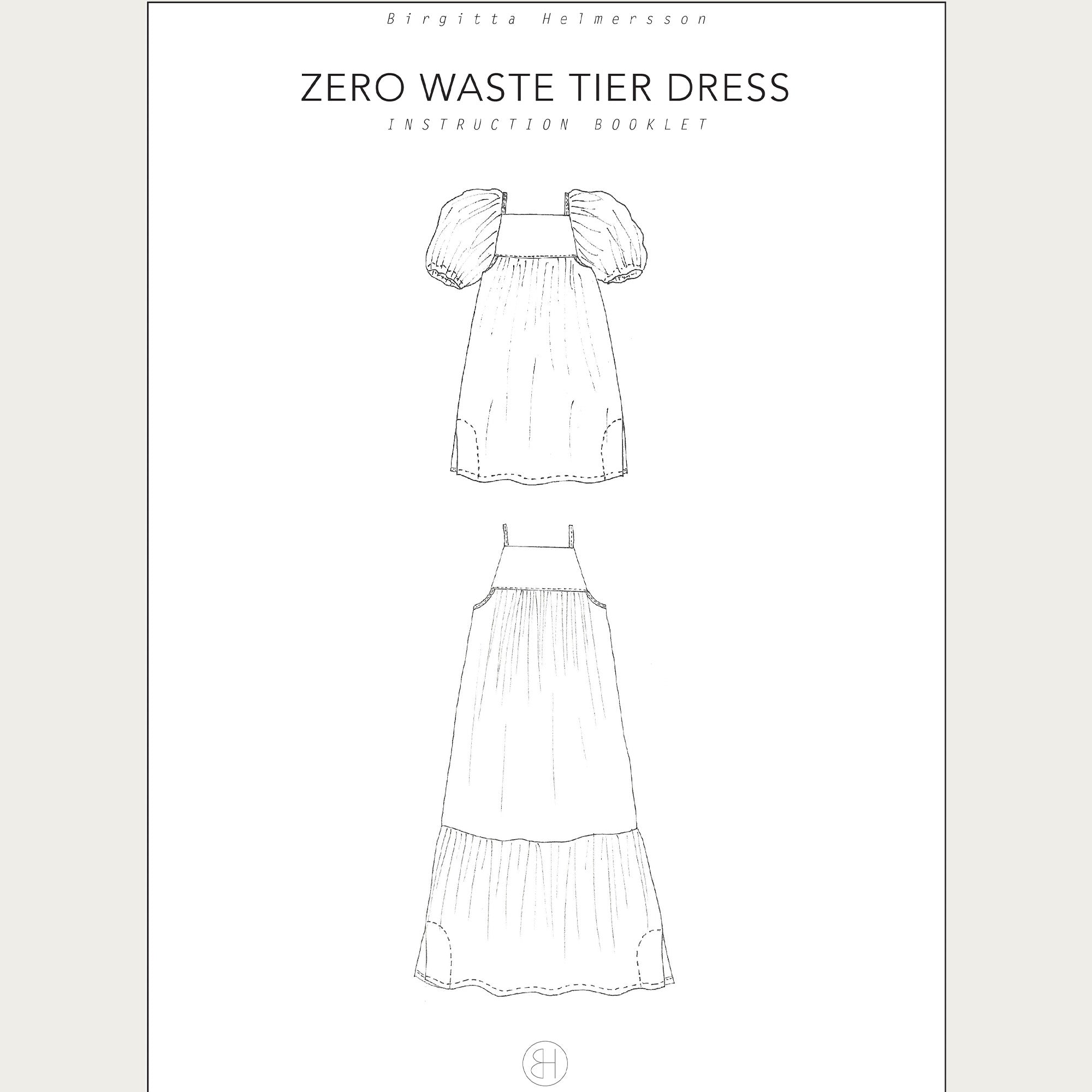 Birgitta Helmersson - ZW Tier Dress / PDF