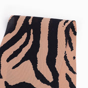 Tiger Sateen Georgette - Cappuccino