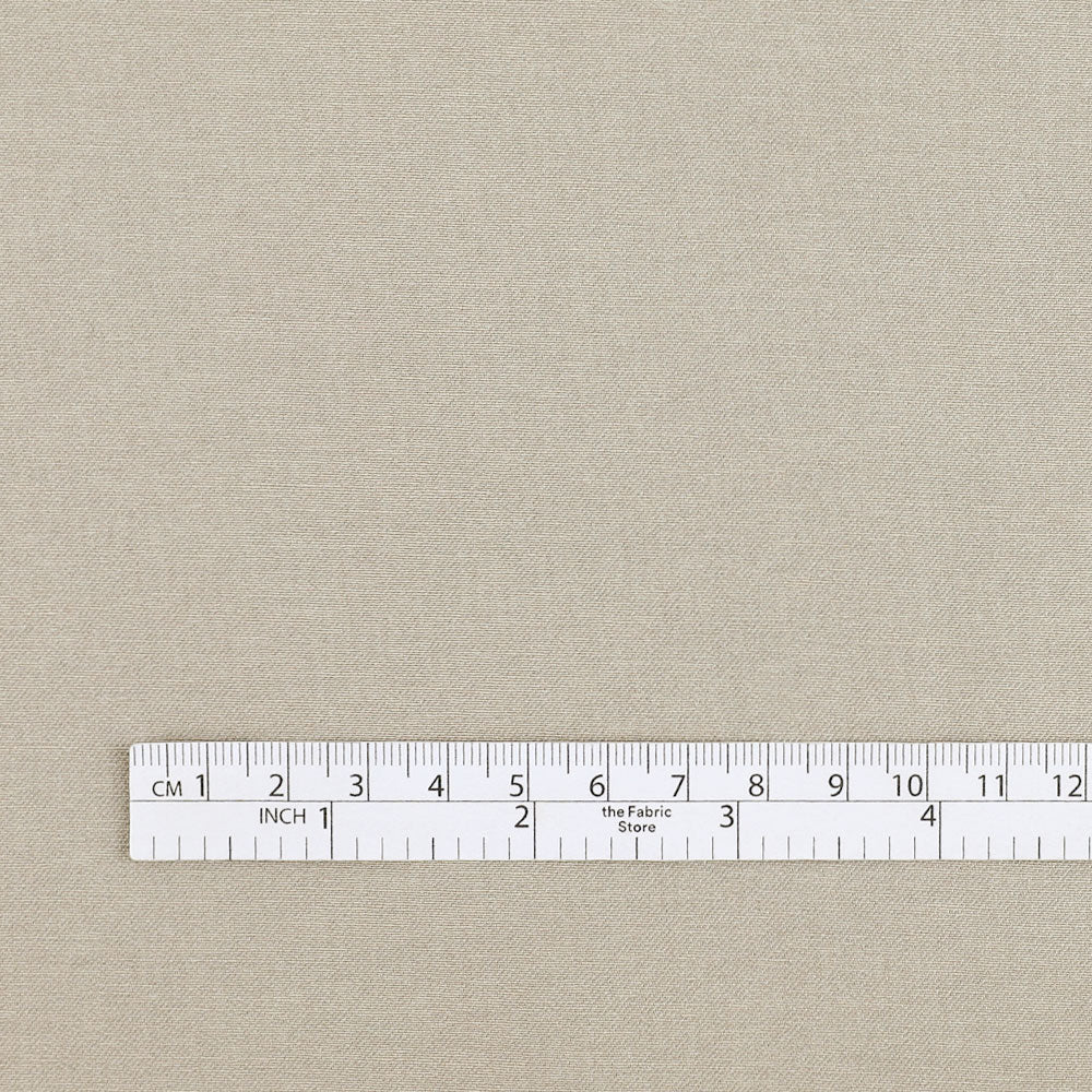 Warp Stretch Cotton / Nylon Suiting - Birch